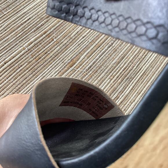 EARTHKEEPERS by TIMBERLAND Leather Strappy Brown Wedge Platform Sandals 6.5 - Picture 7 of 7